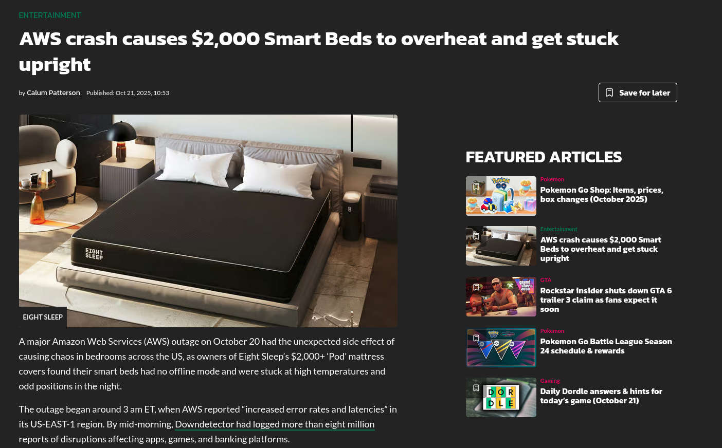 https://www.dexerto.com/entertainment/aws-crash-causes-2000-smart-beds-to-overheat-and-get-stuck-upright-3272251/